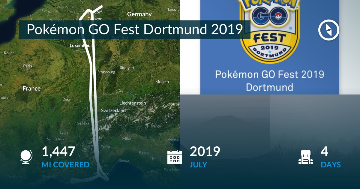 Pokémon GO Dortmund by Olivier Le Dresseur - Polarsteps