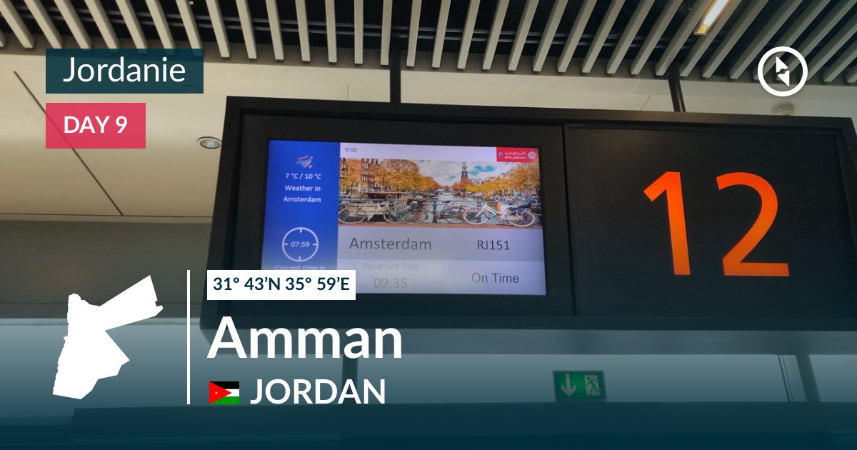 avis prioritet Bliv sammenfiltret Amman, Jordan - Polarsteps