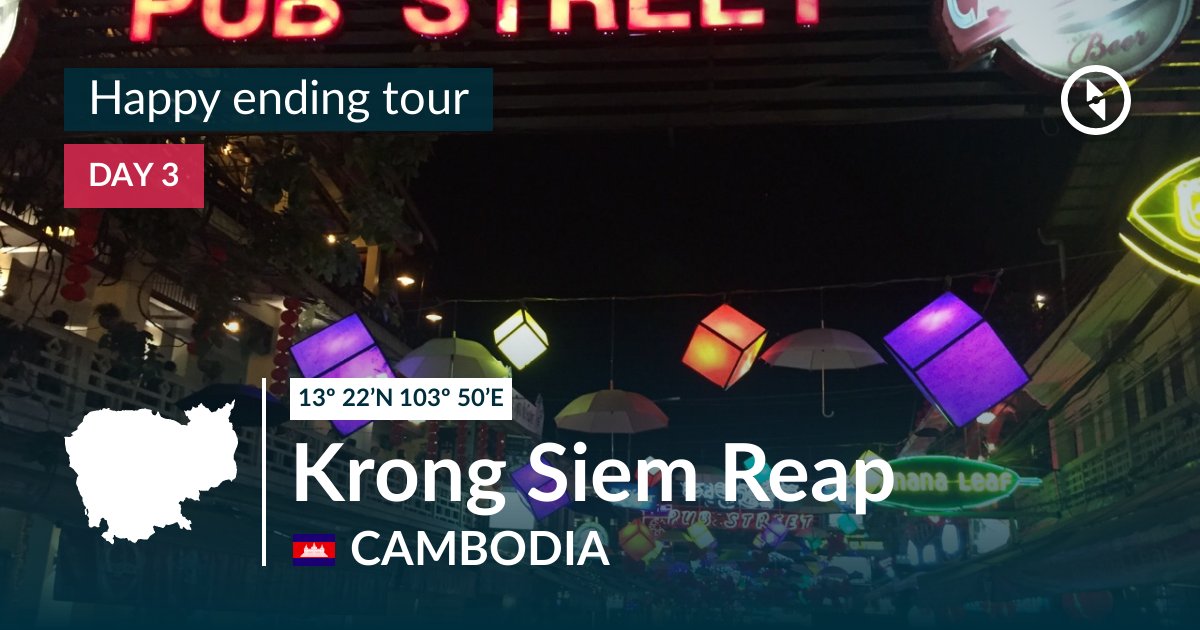 modul en anden Lure Krong Siem Reap, Cambodia - Polarsteps