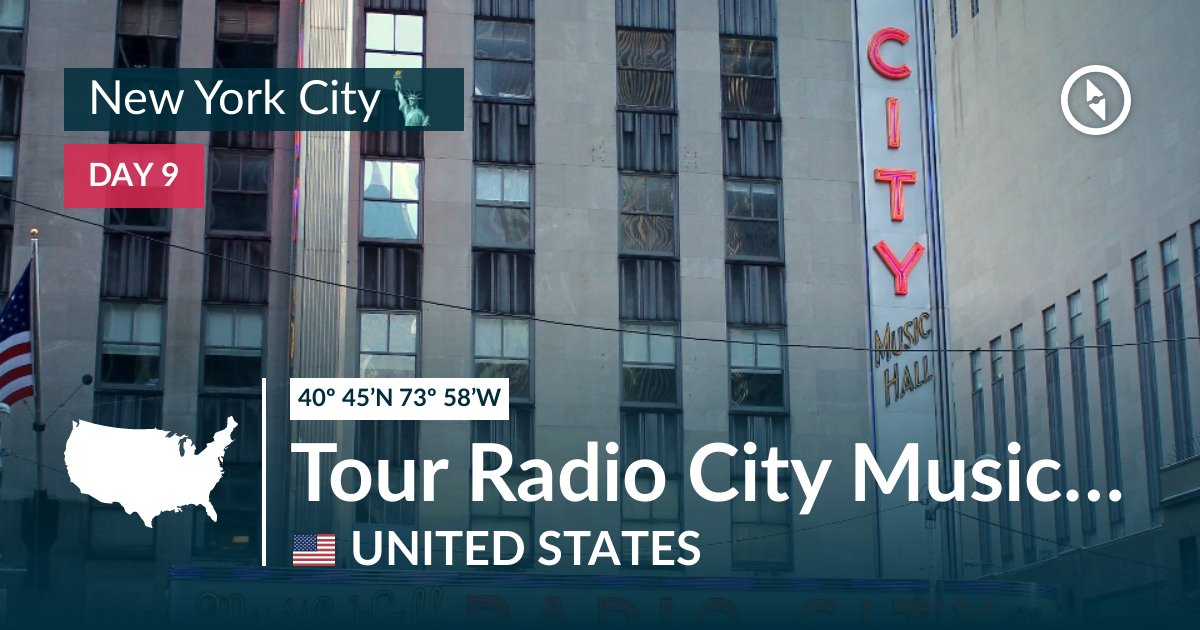 Radio City Music Hall, United States - Polarsteps